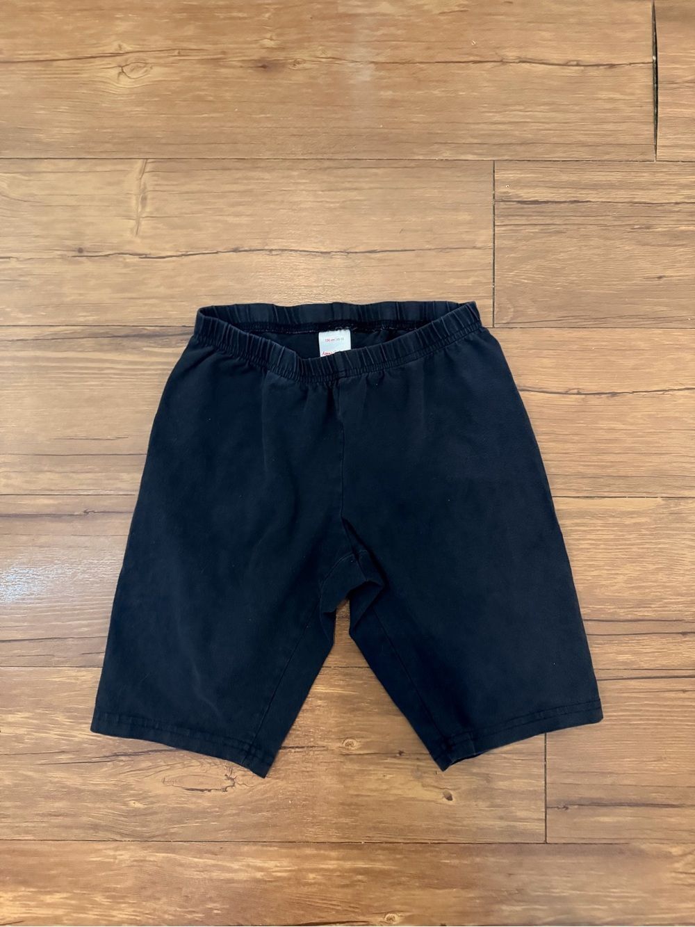 Hanna Andersson Elastic Waist Biker Shorts Size 12 or 150 cm Faded Black Gray